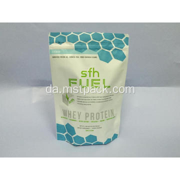 Mat Stand Up Pouch til valleprotein